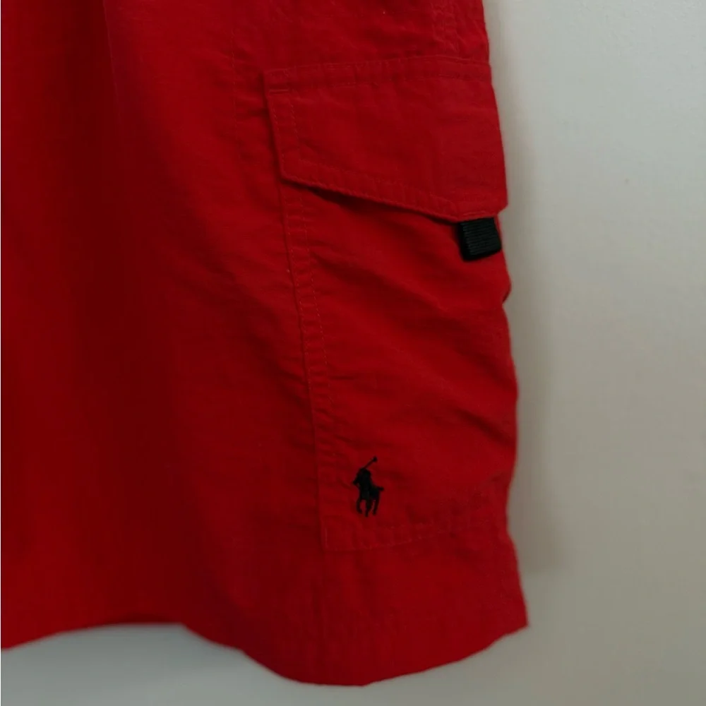 Polo Ralph Lauren Lightweight Swim Shorts Red Men’s Size L Classiccore Preppy